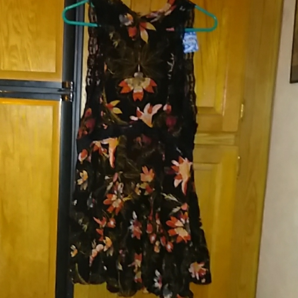 New free People sleeveless open back dress